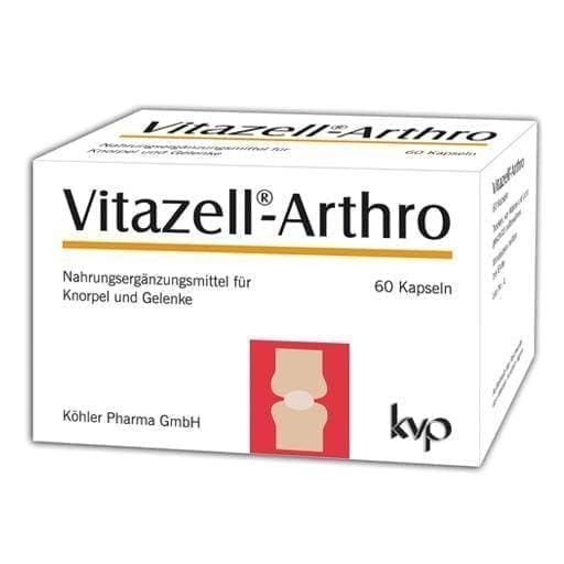 VITAZELL-Arthro glucosamine and chondroitin sulfate UK