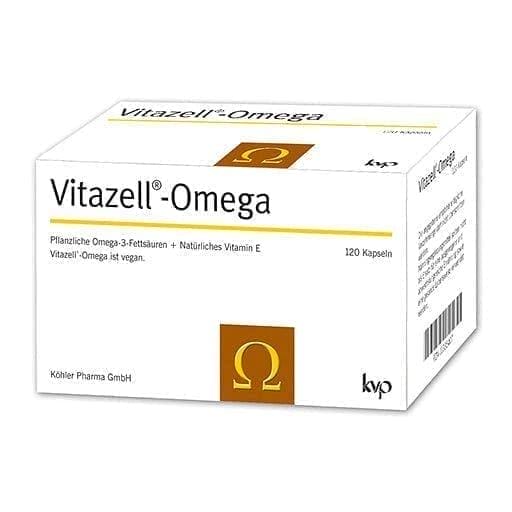 VITAZELL omega 3 fatty acids, natural vitamin E UK