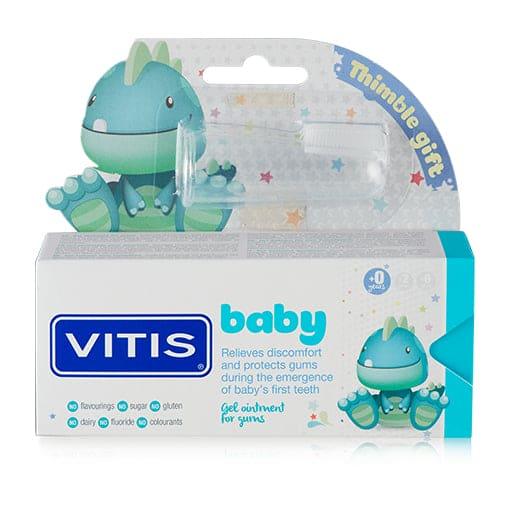 VITIS Baby Gel + finger toothbrush tooth gel - UKDorf 