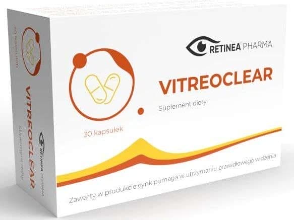 Vitreoclear, glycine, glutathione, L-proline, L-glutamine, L-alanine capsules - UKDorf 