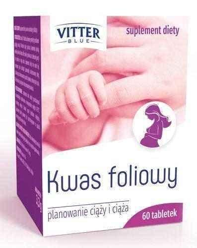 Vitter Folic Acid x 60 tablets UK