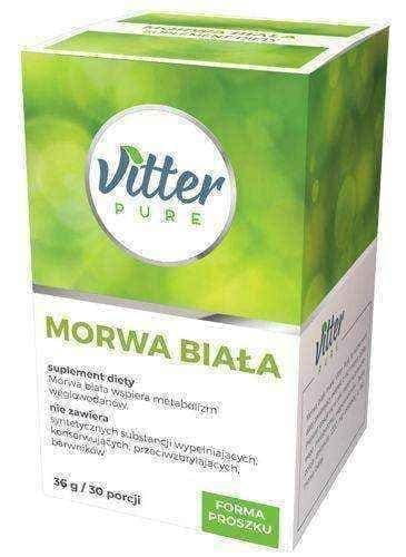 VITTER PURE White Mulberry 36g / 30 servings UK