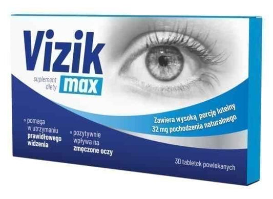 Vizik Max x 30 tablets UK