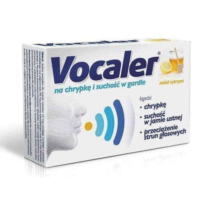 Vocaler honey lemon, Strained throat, hoarseness UK