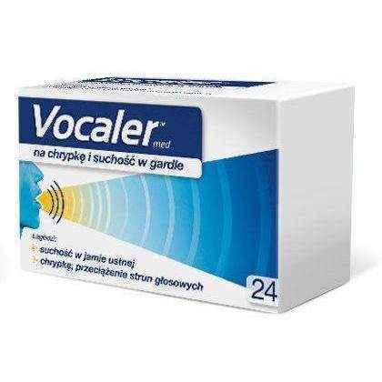 VOCALER x 24 lozenges, laryngitis cure UK