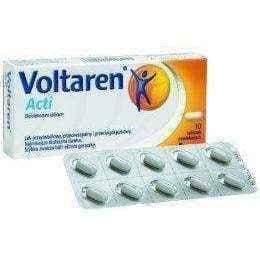 Voltaren Acti x 10 tablets UK