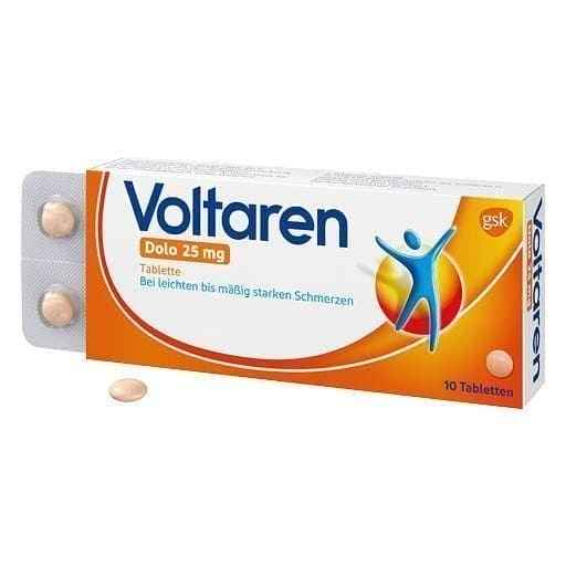 VOLTAREN Dolo 25 mg,diclofenac potassium