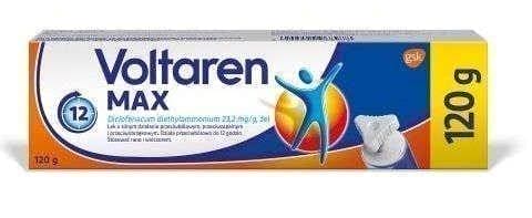 VOLTAREN MAX gel 120g diclofenac diethylammonium UK