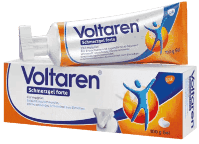 VOLTAREN pain gel forte 23.2 mg-g, Diclofenac - UKDorf 