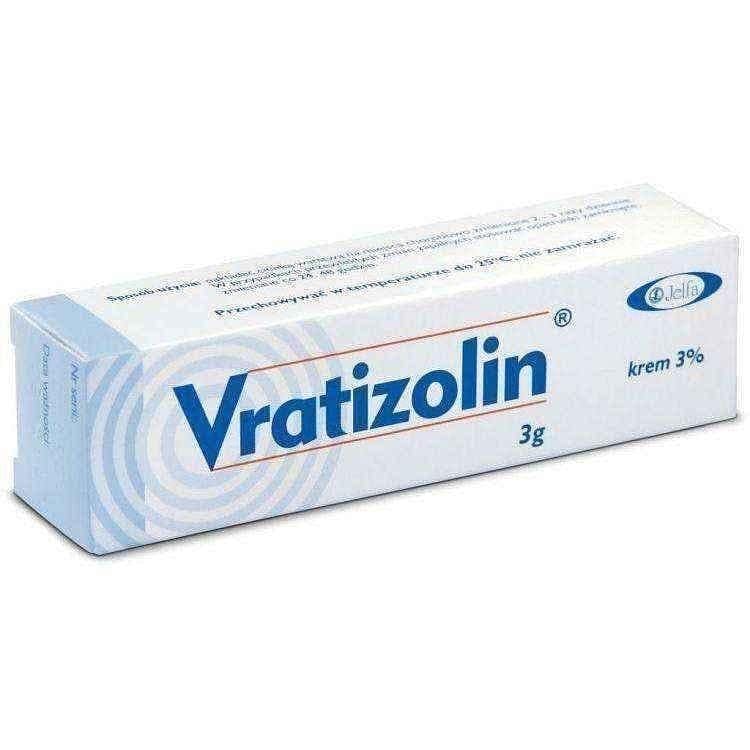 VRATIZOLIN 3g 3% cream, Contact dermatitis, herpes simplex UK