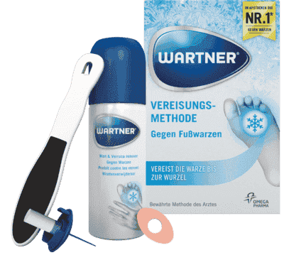 WARTNER foot wart spray UK, only wart on foot UK