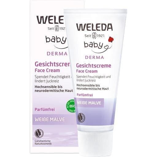 WELEDA BABY white mallow face cream UK