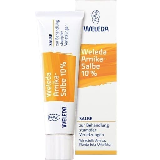 Weleda burn cream, ARNICA planta tota Weleda 10% UK