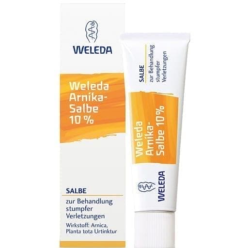 Weleda burn cream, ARNICA planta tota Weleda 10% UK