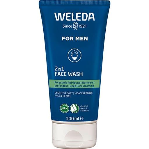 WELEDA For Men 2in1 Face Wash - UKDorf 