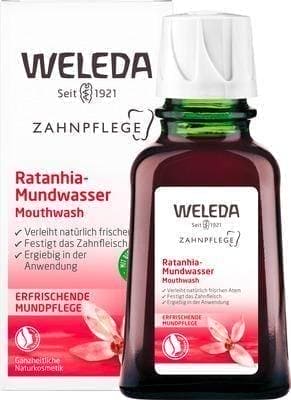 WELEDA Ratanhia mouthwash 50 ml UK