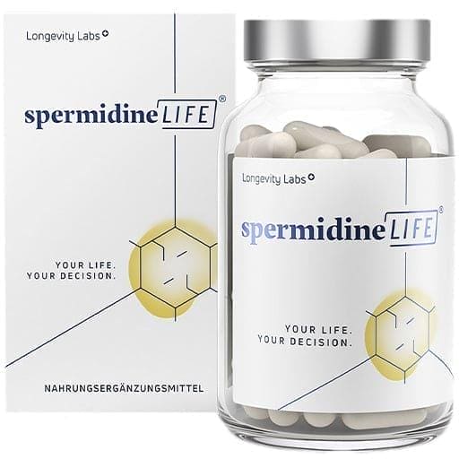 Wheat germ extract, spermidine supplement, SPERMIDINELIFE Original 365+ - UKDorf 