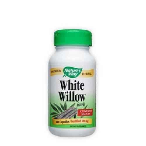 White Willow (bark), 400 mg 100 capsules, Supports the functions of the urinary system UK