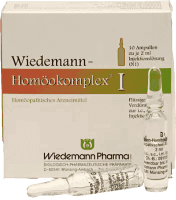 WIEDEMANN homeocomplex I, Gelsemium sempervirens, Phosphorus - UKDorf 