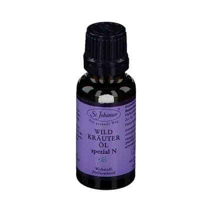 WILD HERB OIL special N antiseptic, antispasmodic, peppermint oil UK