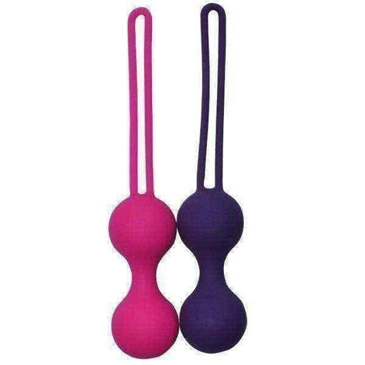 Women masturbating - Silicone Gourd Shape Koro Ball Vaginal Dumbbell Women Masturbator UK