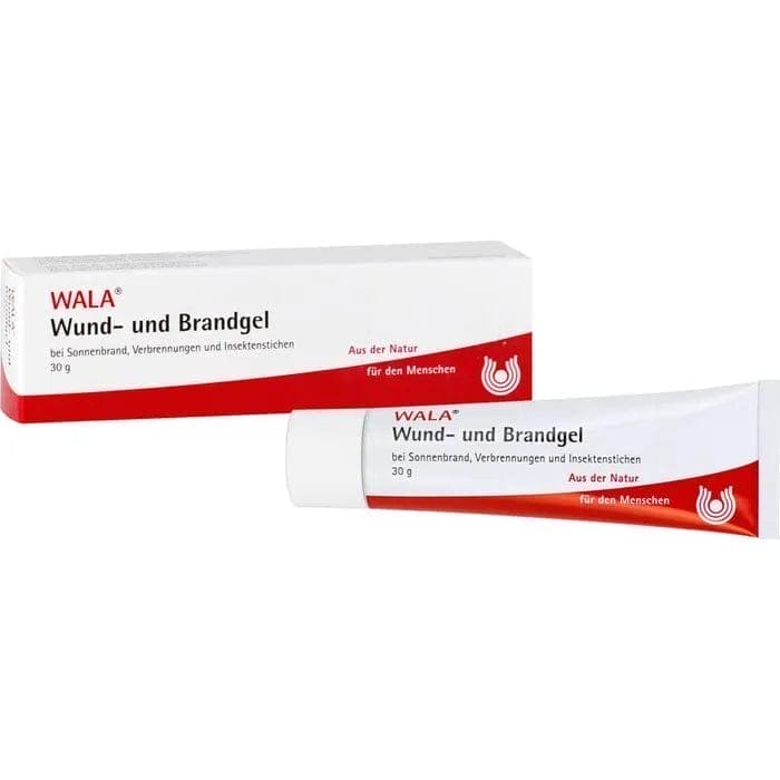 WOUND AND BURN GEL, first and second degree burns, scald, sunburn UK