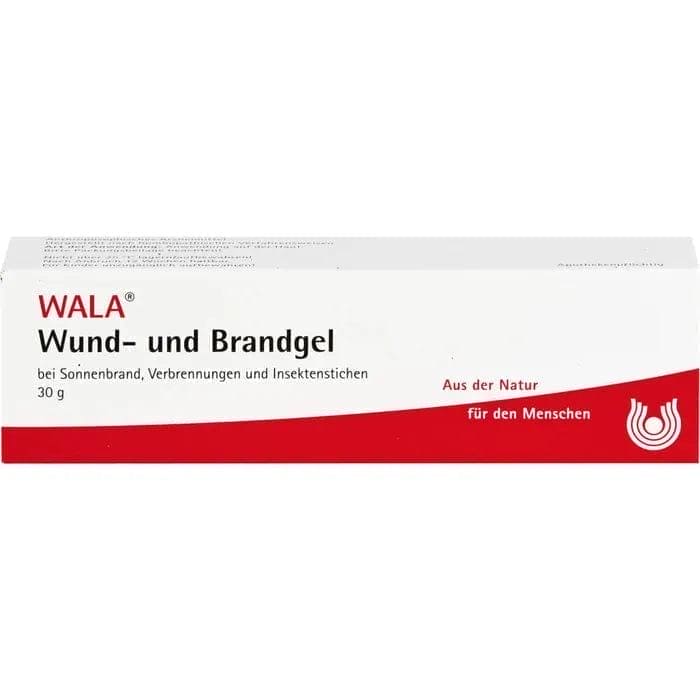 WOUND AND BURN GEL, first and second degree burns, scald, sunburn UK