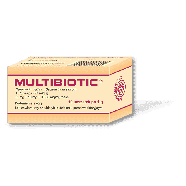 Wound care MULTIBIOTIC Ointment x 10 sachets UK