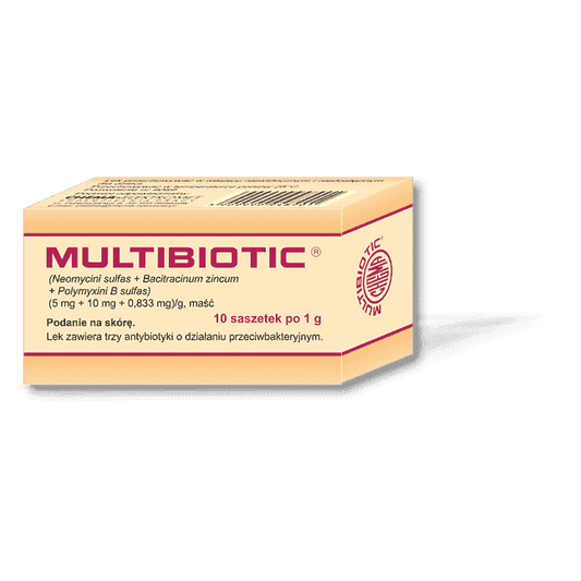 Wound care MULTIBIOTIC Ointment x 10 sachets UK