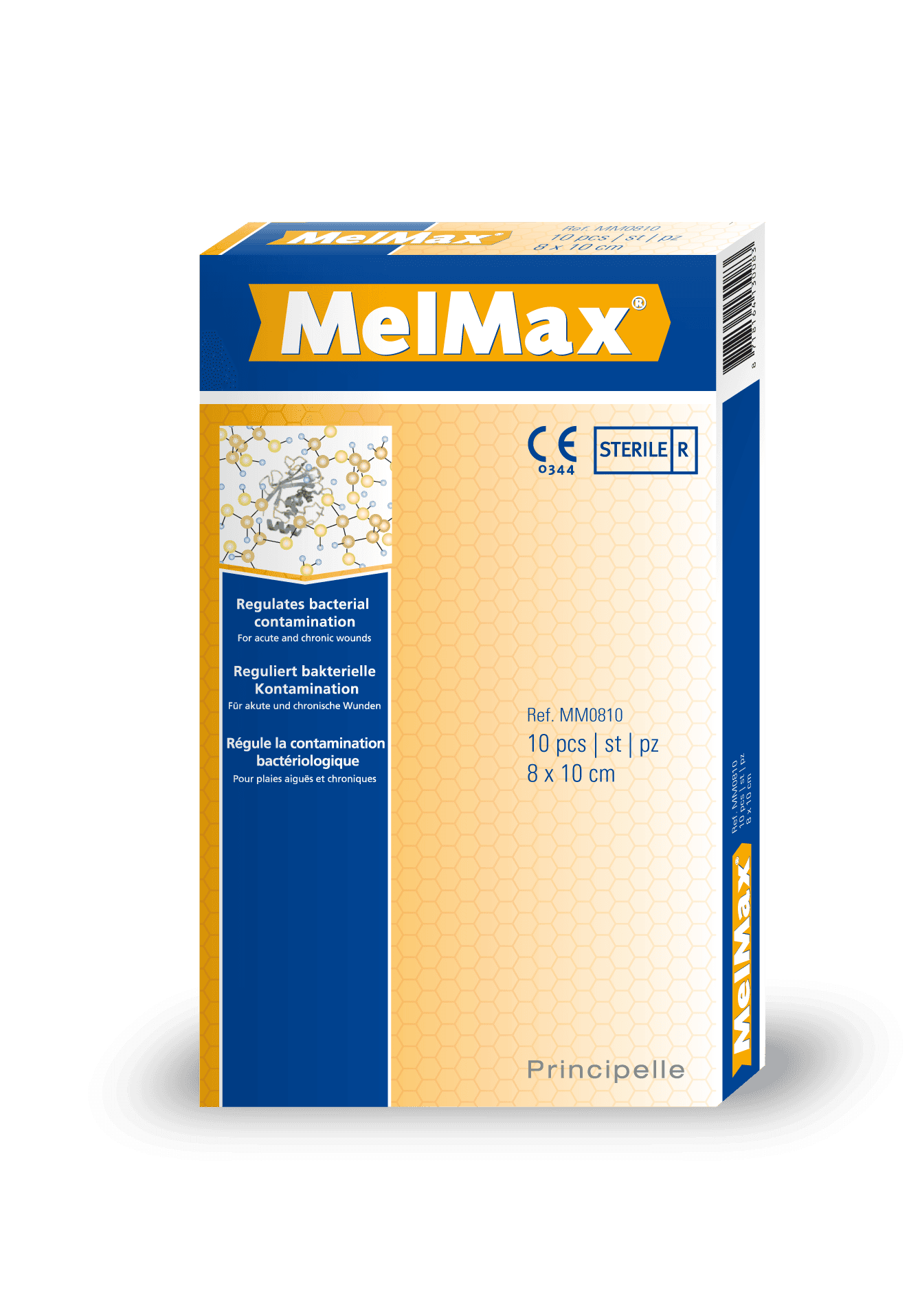 Wound dressing, MELMAX 8x10 cm - UKDorf 