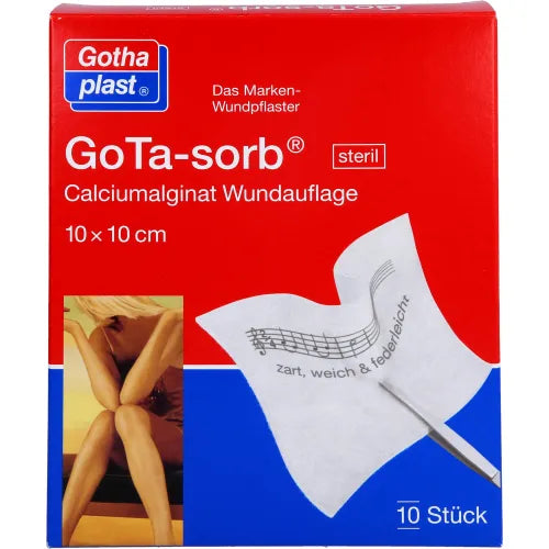 wound dressing GOTA SORB sterile 10x10 cm 10 pcs