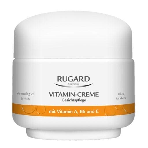 Wrinkles, How to care for facial skin, premature skin aging, RUGARD vitamin cream facial care - UKDorf 