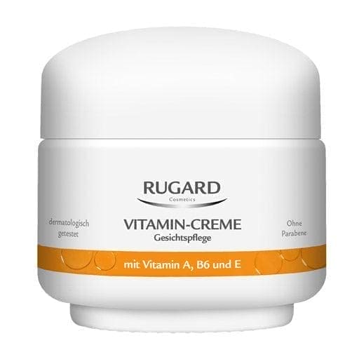 Wrinkles, How to care for facial skin, premature skin aging, RUGARD vitamin cream facial care - UKDorf 