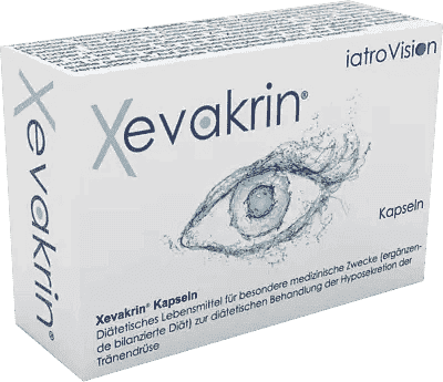 XEVAKRIN, treatment of hyposecretion of the lacrimal gland UK