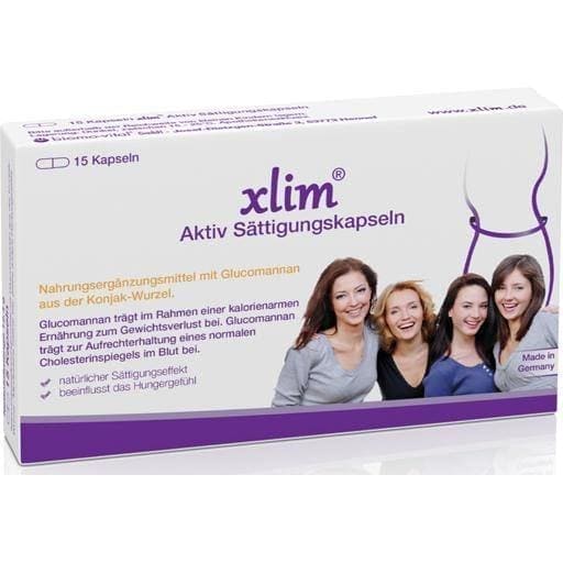 XLIM active saturation capsules 15 pc konjac root UK