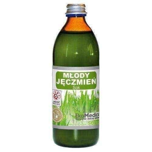 YOUNG BARLEY juice 500ml, health supplement UK