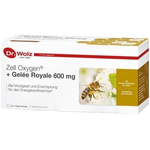 ZELL OXYGEN, Royal Jelly drinking ampoules UK