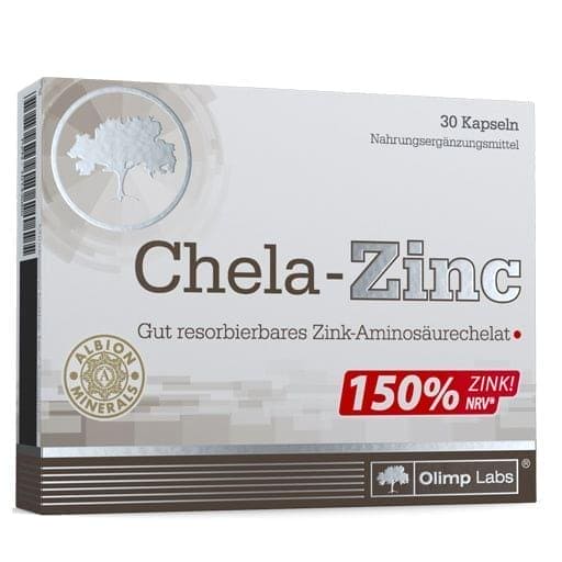 zinc bisglycinate, zinc amino acid chelate Albion, CHELA-ZINC Capsules - UKDorf 