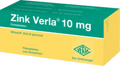 Zinc deficiency spider veins, ZINC VERLA 10 mg film-coated tablets - UKDorf 