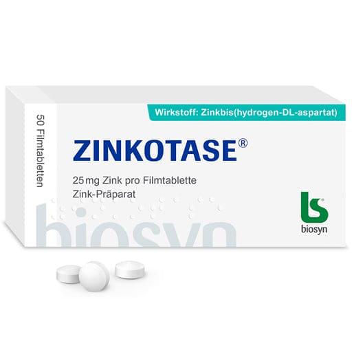 Zinc deficiency, zinc bis(hydrogen-DL-aspartate), ZINCOTASE - UKDorf 