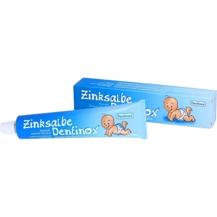 ZINC Ointment Dentinox, diaper rash, healing wound itchy, bottom sores - UKDorf 