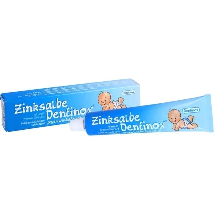 ZINC Ointment Dentinox, diaper rash, healing wound itchy, bottom sores - UKDorf 