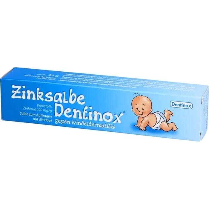 ZINC Ointment Dentinox, diaper rash, healing wound itchy, bottom sores - UKDorf 