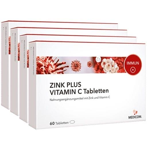 ZINC PLUS Vitamin C tablets - UKDorf 