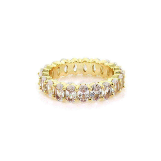 Zirconia eternity rings | Cubic Ring UK